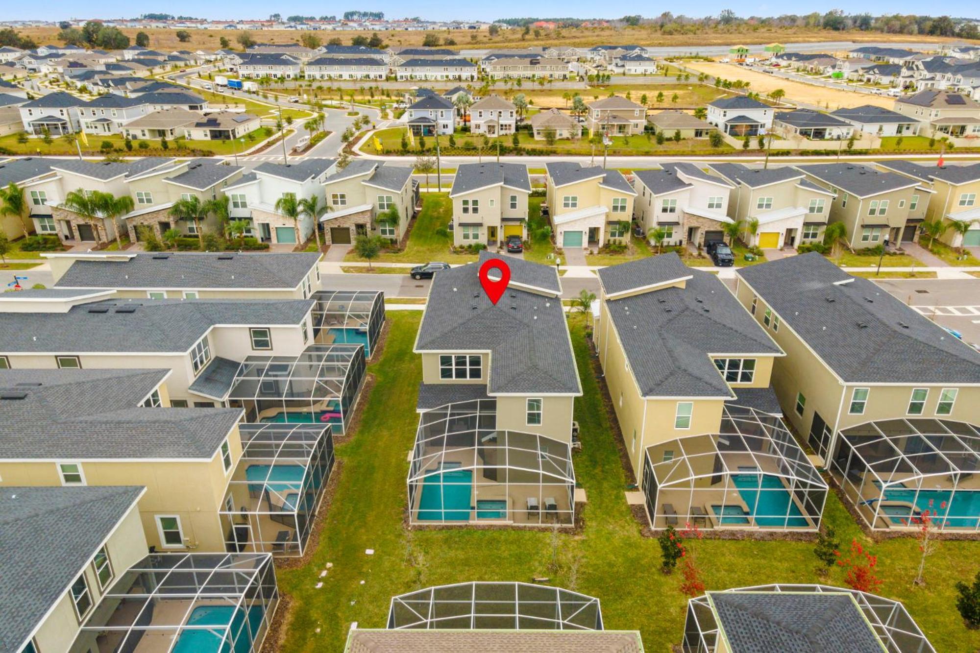 Gorgeous 5 Bd Home W Private Pool Next To Disney 基西米 外观 照片